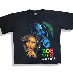 Vintage Y2K Bob Marley Rap Tee